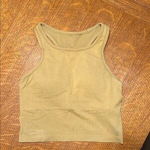 Women's Lululemon cropped Ebb to Street Tank